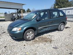 Dodge Caravan SE salvage cars for sale: 2001 Dodge Caravan SE