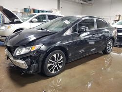 Honda Civic exl salvage cars for sale: 2013 Honda Civic EXL