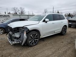 Volvo XC90 salvage cars for sale: 2021 Volvo XC90 T6 Momentum