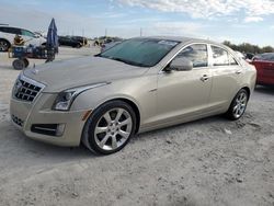 Salvage cars for sale from Copart Arcadia, FL: 2013 Cadillac ATS Luxury