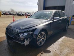 Infiniti Vehiculos salvage en venta: 2022 Infiniti Q50 Sensory