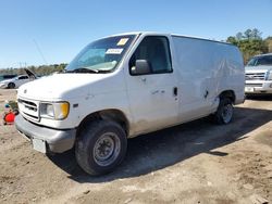 Salvage cars for sale from Copart Greenwell Springs, LA: 2000 Ford Econoline E250 Van