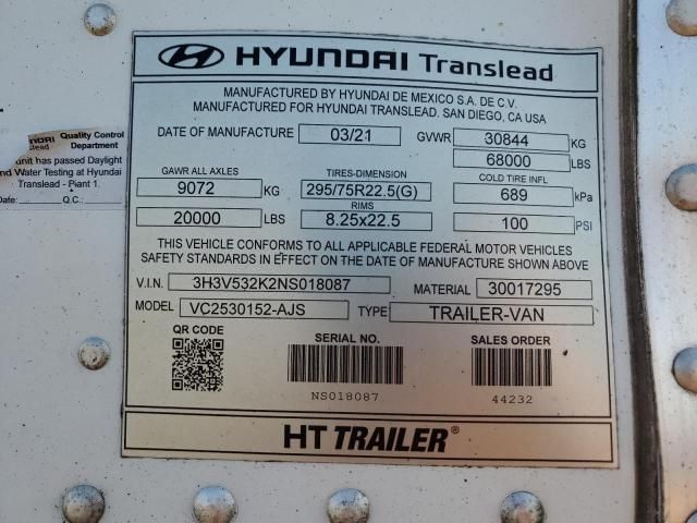 2022 Hyundai Translead