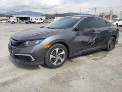 Honda salvage cars for sale: 2019 Honda Civic LX