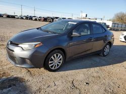 Toyota Corolla salvage cars for sale: 2015 Toyota Corolla L