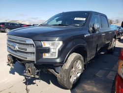 Salvage cars for sale from Copart Dyer, IN: 2015 Ford F150 Supercrew