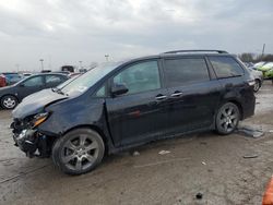 Toyota Sienna salvage cars for sale: 2015 Toyota Sienna Sport