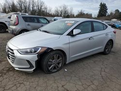 Salvage cars for sale from Copart Portland, OR: 2018 Hyundai Elantra SEL