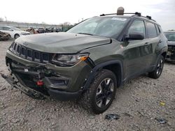 Jeep salvage cars for sale: 2018 Jeep Compass Trailhawk