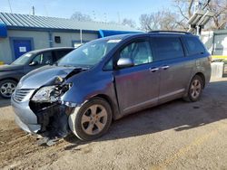 Toyota Sienna LE Vehiculos salvage en venta: 2015 Toyota Sienna LE