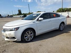 Vehiculos salvage en venta de Copart Miami, FL: 2018 Chevrolet Impala LT