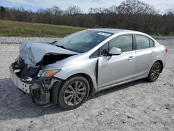 Honda salvage cars for sale: 2012 Honda Civic EXL