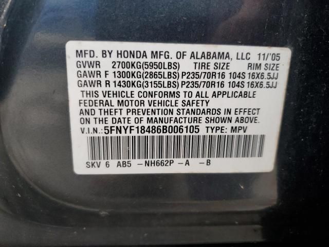 2006 Honda Pilot EX