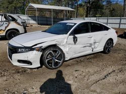 Honda Accord Sport salvage cars for sale: 2018 Honda Accord Sport