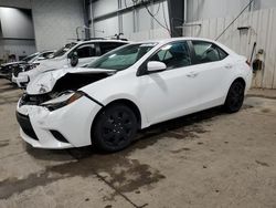 2014 Toyota Corolla L en venta en Ham Lake, MN