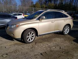 Salvage cars for sale from Copart Punta Gorda, FL: 2010 Lexus RX 350
