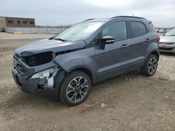 2019 Ford Ecosport SES en venta en Kansas City, KS