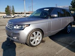 Land Rover Range Rover salvage cars for sale: 2013 Land Rover Range Rover HSE