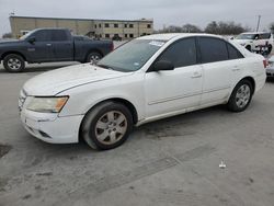 Salvage cars for sale from Copart Wilmer, TX: 2009 Hyundai Sonata GLS