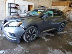 Nissan salvage cars for sale: 2017 Nissan Murano S