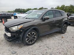 Mazda cx-5 gt salvage cars for sale: 2016 Mazda CX-5 GT