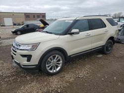 2018 Ford Explorer Limited en venta en Kansas City, KS