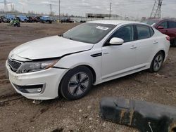 KIA Optima Hybrid Vehiculos salvage en venta: 2013 KIA Optima Hybrid