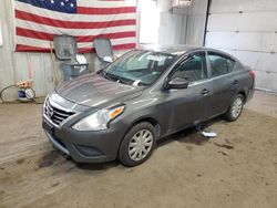 Salvage cars for sale from Copart Lyman, ME: 2016 Nissan Versa S