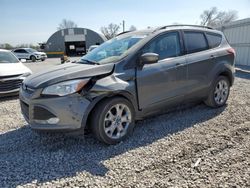 Salvage cars for sale from Copart Wichita, KS: 2014 Ford Escape SE