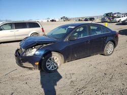 Chevrolet salvage cars for sale: 2011 Chevrolet Cruze LS