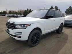 2016 Land Rover Range Rover HSE en venta en Denver, CO