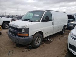 2005 Chevrolet Express G2500 en venta en Brighton, CO