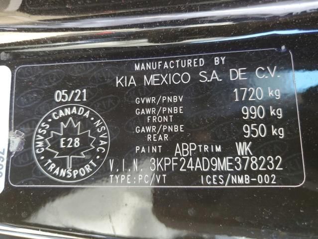 2021 KIA Forte fe