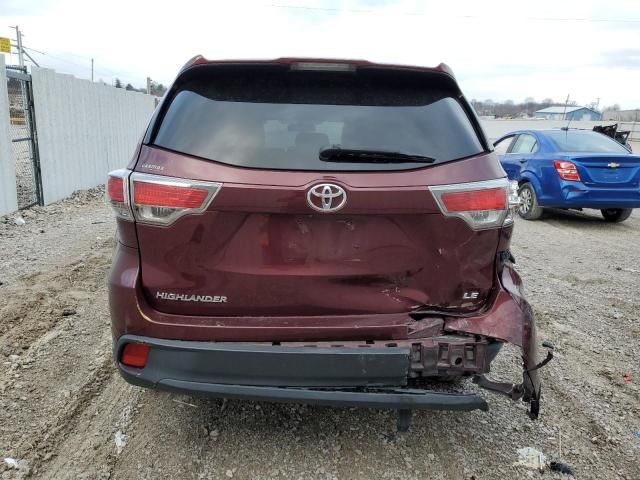 2015 Toyota Highlander LE