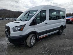 Salvage cars for sale from Copart Ellwood City, PA: 2019 Ford Transit T-150