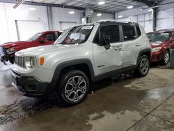 Jeep salvage cars for sale: 2015 Jeep Renegade Limited