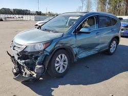 Salvage cars for sale from Copart Dunn, NC: 2014 Honda CR-V EXL