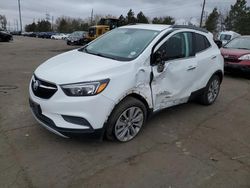 Salvage cars for sale from Copart Denver, CO: 2019 Buick Encore Preferred