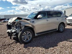 Infiniti salvage cars for sale: 2021 Infiniti QX80 Luxe