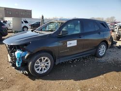 Salvage cars for sale from Copart Kansas City, KS: 2018 Chevrolet Equinox LS