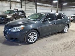 Chevrolet salvage cars for sale: 2015 Chevrolet Malibu 1LT