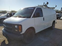 Chevrolet salvage cars for sale: 1999 Chevrolet Express G2500