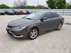 Vehiculos salvage en venta de Copart San Antonio, TX: 2015 Chrysler 200 Limited