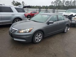 Salvage cars for sale from Copart Longview, TX: 2012 Honda Accord LXP