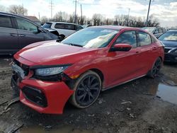 Honda Civic Sport Touring Vehiculos salvage en venta: 2017 Honda Civic Sport Touring