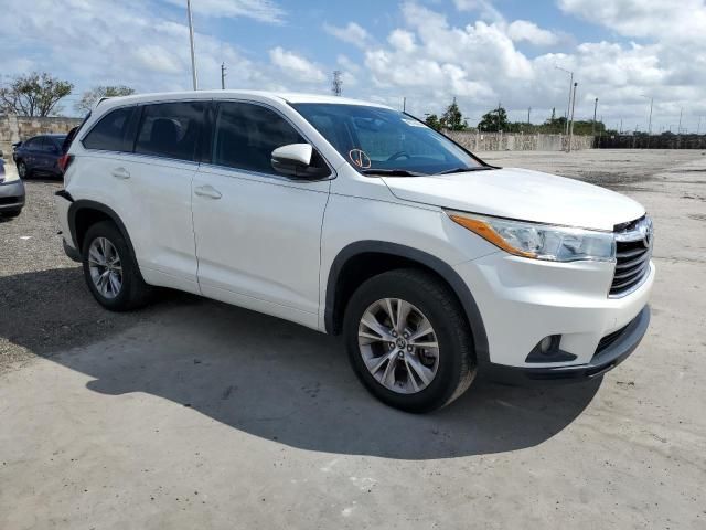 2016 Toyota Highlander LE