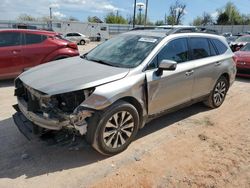 Vehiculos salvage en venta de Copart Oklahoma City, OK: 2017 Subaru Outback 2.5I Limited