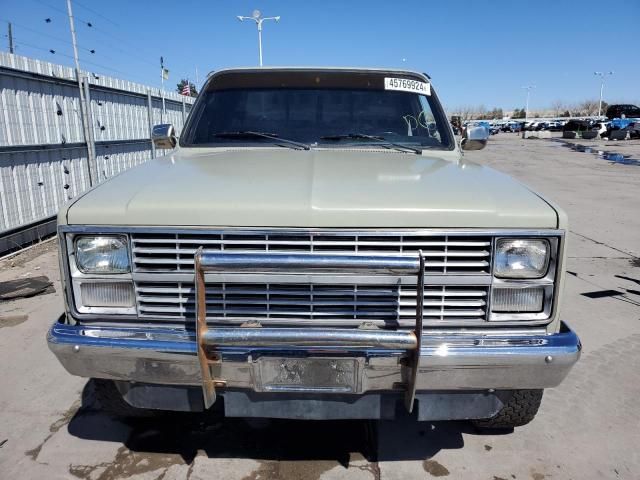 1984 Chevrolet K10