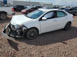 Salvage cars for sale from Copart Phoenix, AZ: 2016 Toyota Corolla L