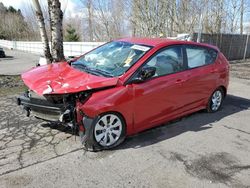 Salvage cars for sale from Copart Portland, OR: 2015 Hyundai Accent GS